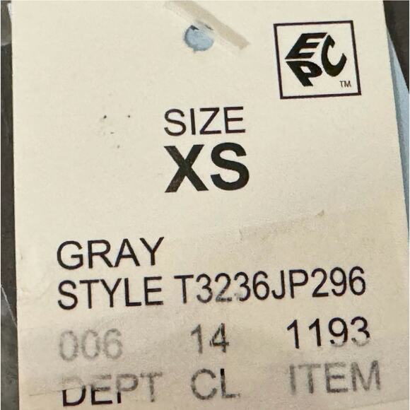 Grayson Threads Pants Womens XS Gray Wide Leg America Graphic Check Sweatpant - Picture 6 of 9